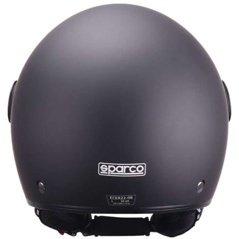Casco Demi-Jet con Peak per moto Sparco con calotta in ABS Taglia L