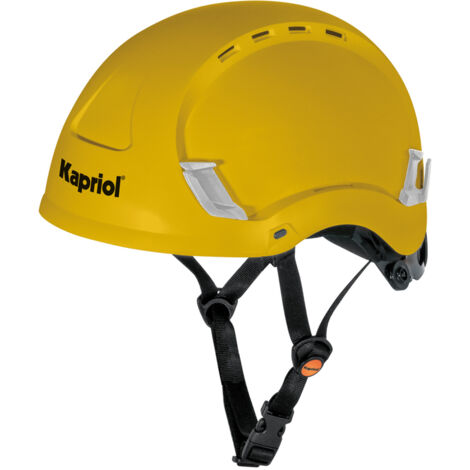CASCO DI PROTEZIONE DA CANTIERE ELMETTO AIRKAP+ ANTIURTO EN397 GIALLO KAPRIOL