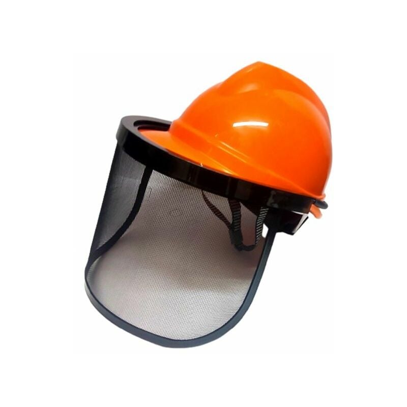 Image of Exsensa - casco elmetto protettivo con visiera a rete decespugliatore tagliaerba 07320