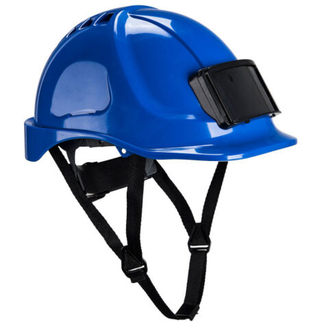 Casco Endurance con porta distintivo arnés de 6 puntos PS55  Azulina