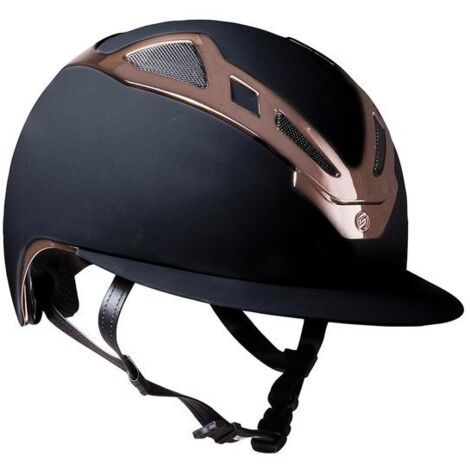 Casco equitazione Suomy apex chr blk matt/rose gold lady: 54 cm, Nero /rose gold