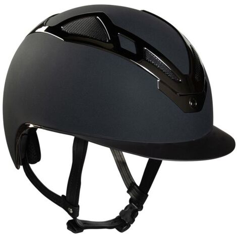 Casco equitazione Suomy apex chrome black matt: 56 cm, Nero