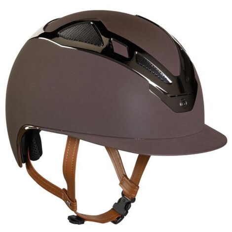 Casco equitazione Suomy apex chrome brown matt: 60 cm, Marrone