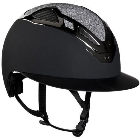 Casco equitazione Suomy apex swarovski lady black: 55 cm, Nero