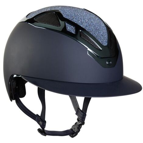 Casco equitazione Suomy apex swarovski lady blu navy: 58 cm, Blu