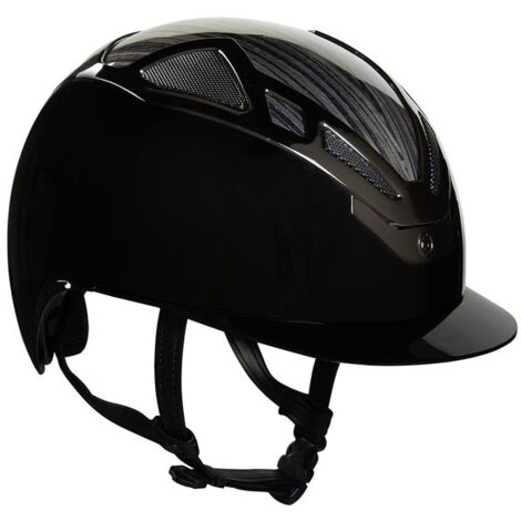 Casco equitazione Suomy apex wood black glossy: 60 cm, Nero