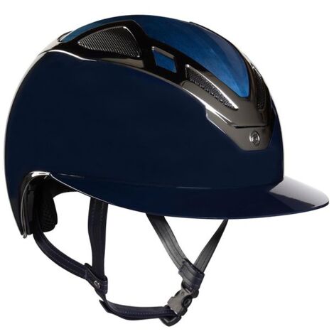 Casco equitazione Suomy apex wood lady blu navy glossy: 58 cm, Blu