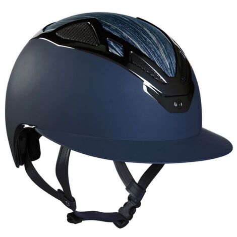 Casco equitazione Suomy apex wood lady blu navy matt: 59 cm, Blu