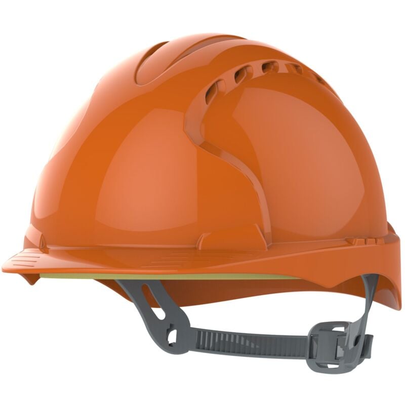 Image of Evo 2 Casque de sécurité avec harnais de réglage à cliquet Aéré Casque de sécurité industriel en 397 pour le bâtiment, la construction et les