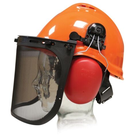 Casco forestal kit completo jumbo pantalla y protector audit