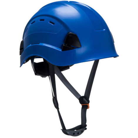 Casco Height Endurance ventilado para altura, barboquejo de 4 puntos PS63  Azulina