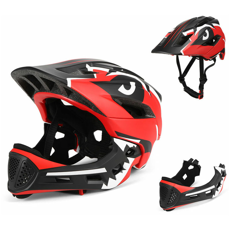 Casco integrale staccabile per bambini Casco di
