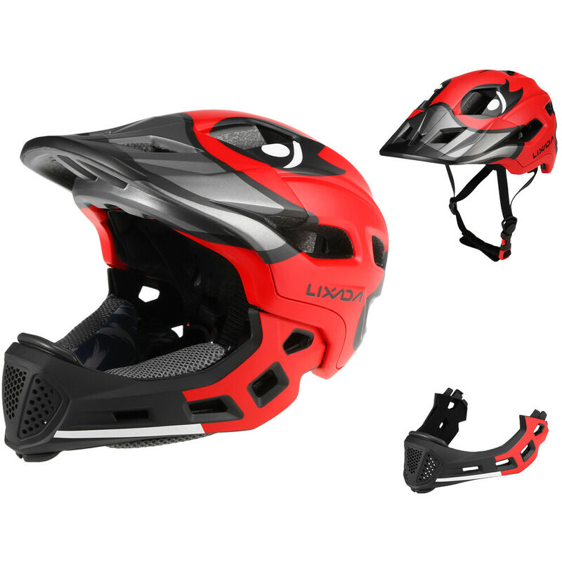 Casco integrale staccabile per bambini Casco di