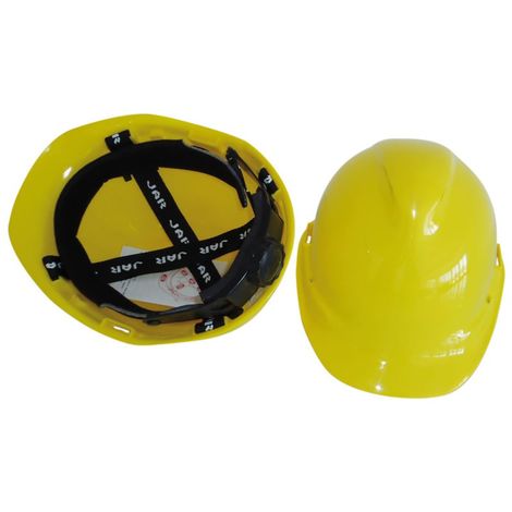 Casco jumbo con rueda amarillo