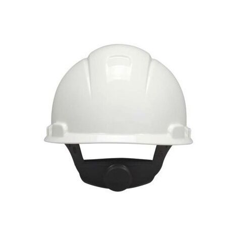 Casco Obra Ajustable  Blanco Arnes Cabeza 3M
