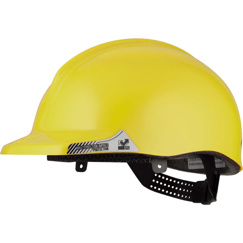 NZI - Casco obra reflectante CT1 Amarillo flúor