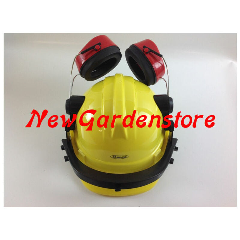Image of Newgarden - Casco protezione cuffia visiera 3679 attrezzatura giardino decespugliatore