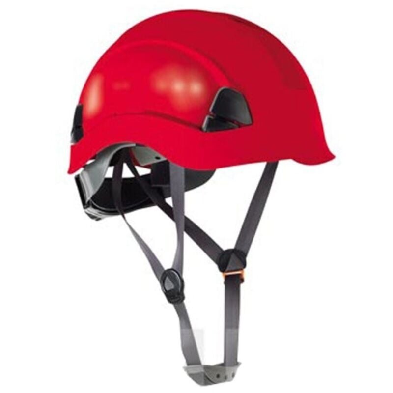 Casco trabajos en altura eolo rojo