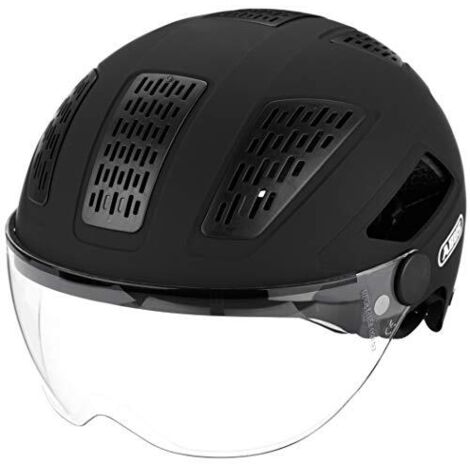 Casco urbano HYBAN 2.0 Ace Velvet Black ABUS - Taglia L - Nero - 0078507