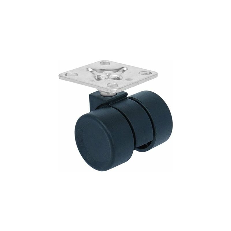 

Rueda Nylon Negro 47X47 38Mm 65Kg