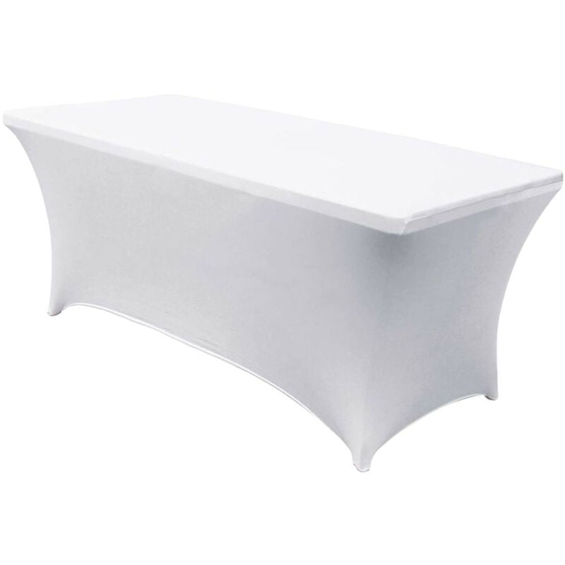 Rdm Design&basic - Housse de protection pour table rectangulaire 150x70x74cm Blanc