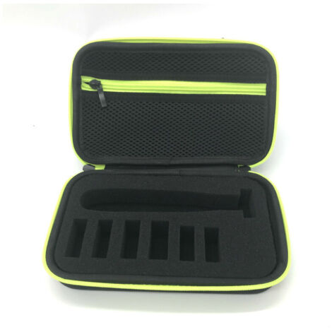 Case for Philips OneBlade Pro, EVA Hard Travel Case with Sponge Storage Bag for One Blade (black mesh version)