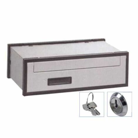 Casellario Oriz Alluminio Silver Post 30-601 di Silmec