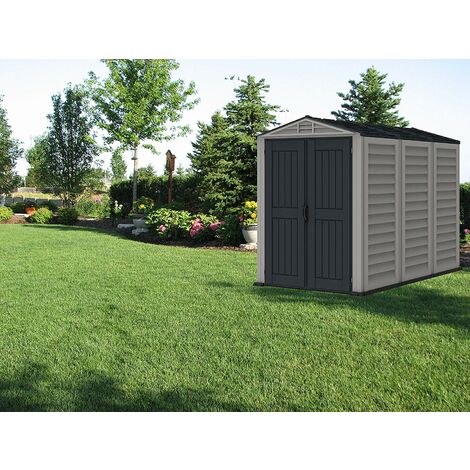 CASETA COBERTIZO DE PVC JARDIN YARMATE 5 X 8 DURAMAX