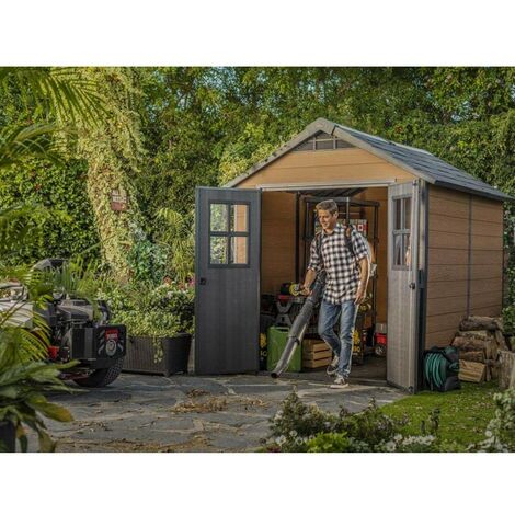 CASETA COBERTIZO JARDIN RESINA NEWTON 7511 KETER