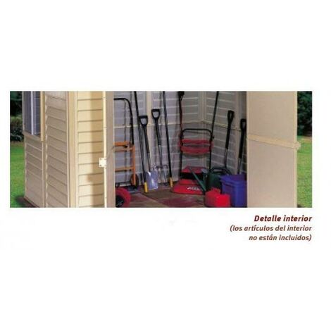 Caseta Cobertizo Pvc Jardin Yardmate 35 Duramax