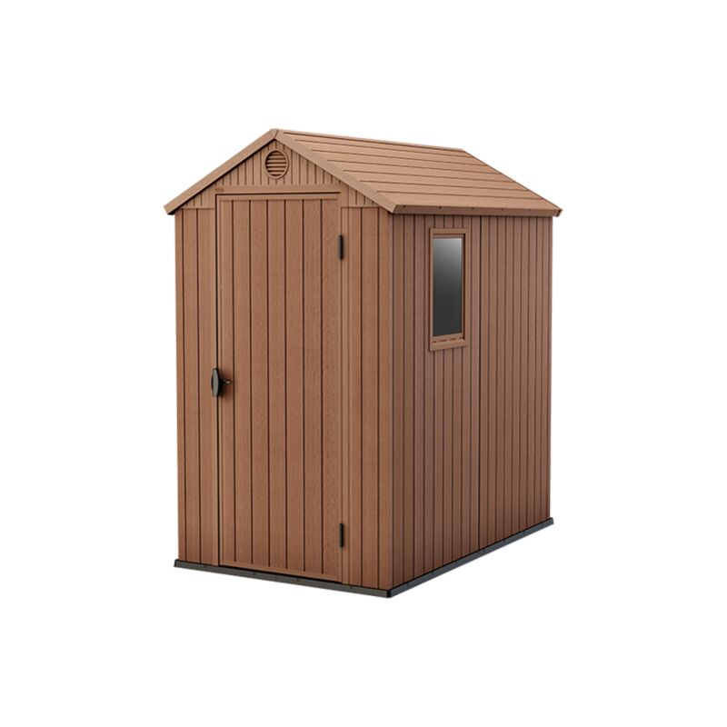 

Cobertizo de madera/PVC marrón 4x6 Darwin Keter
