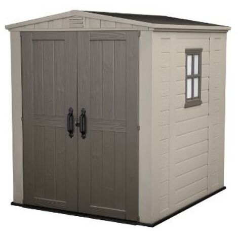 Caseta Cobertizo Resina Jardin Factor 6X6 Keter