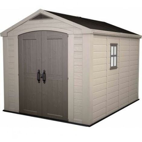 Caseta Cobertizo Resina Jardin Factor 8X11 Keter
