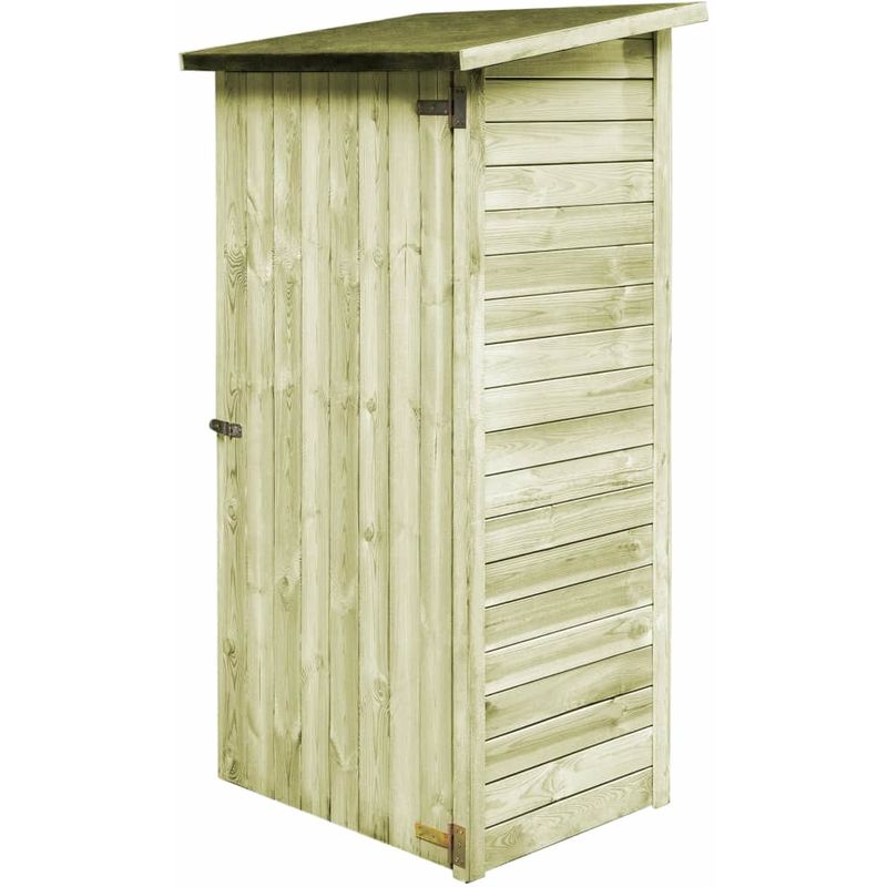 

Caseta de herramientas de jardin madera de pino FSC 88x76x175cm