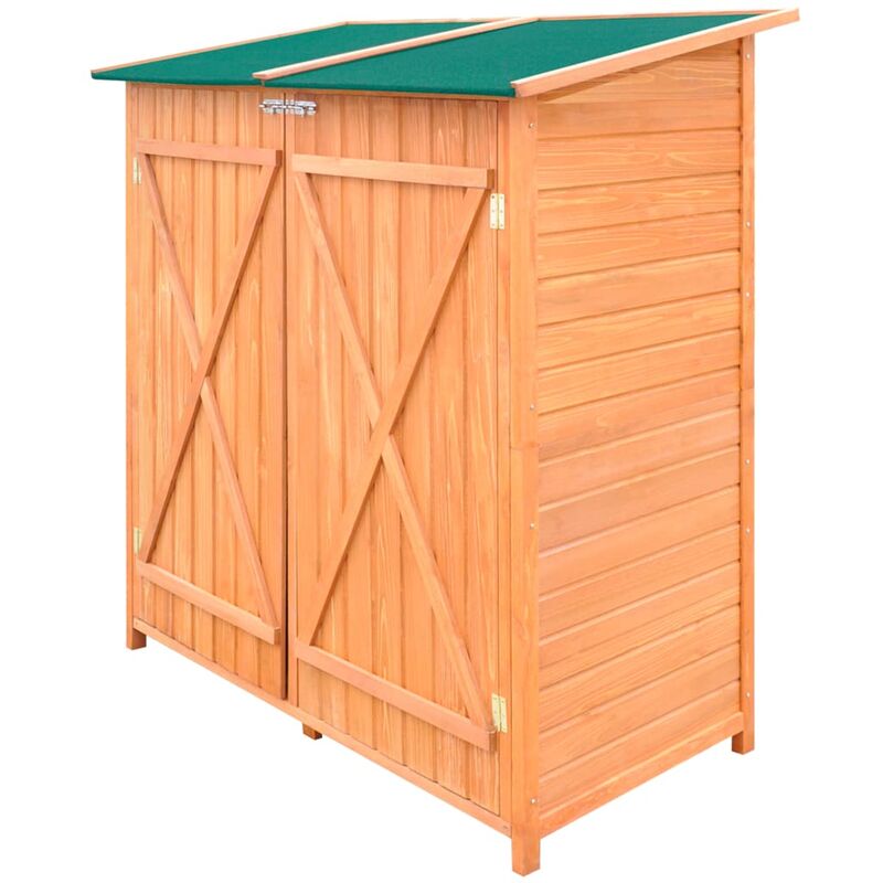 

Caseta de lardín de madera para herramientas trastero grande - Multicolor