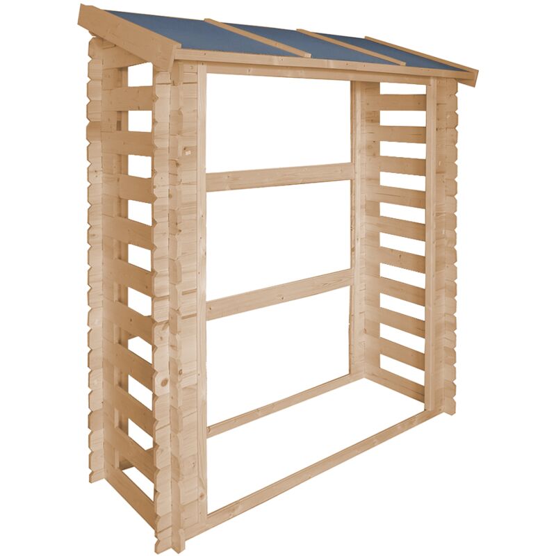 

Caseta de leña TIMBELA M201 - H200 x 180 x 70 cm / 0,9 m²