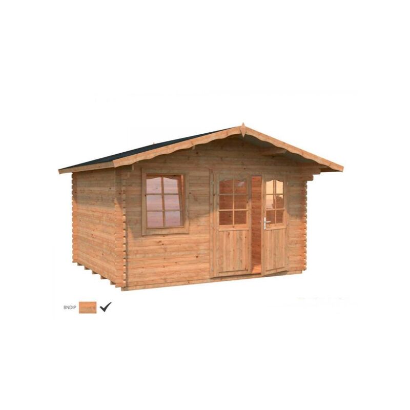 

Caseta de madera Emma 10,4 m2 34mm - Palmako