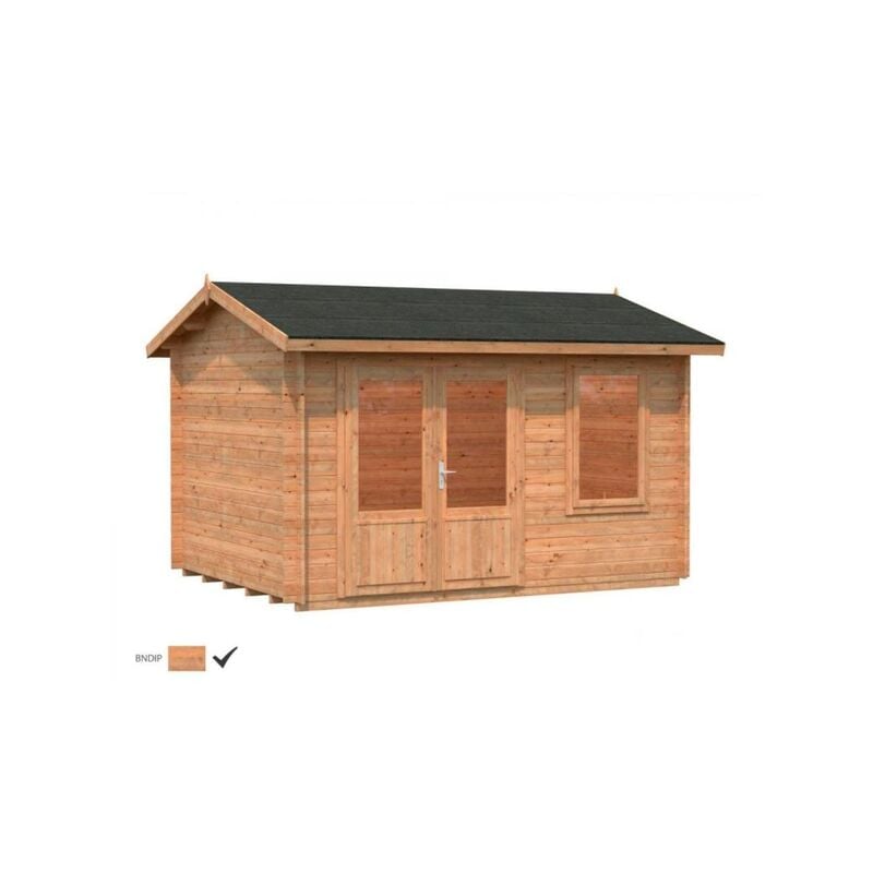 

Caseta de madera Iris 9,6 m2 28mm - Palmako