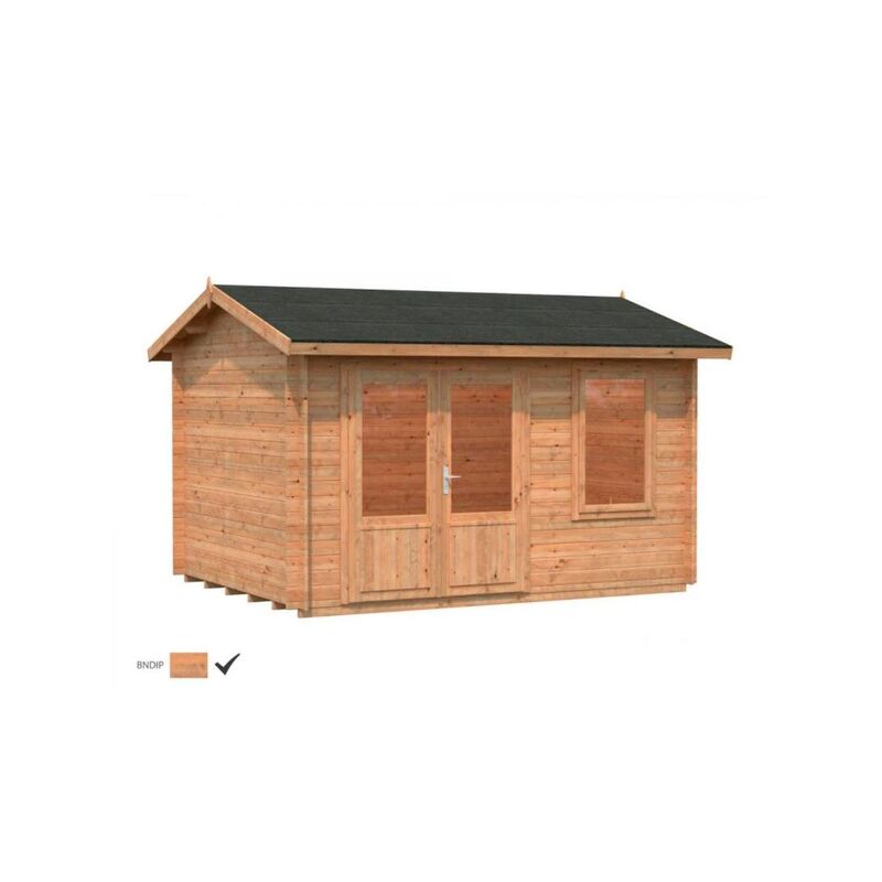 

Caseta de madera Iris 9,6 m2 28mm - Palmako