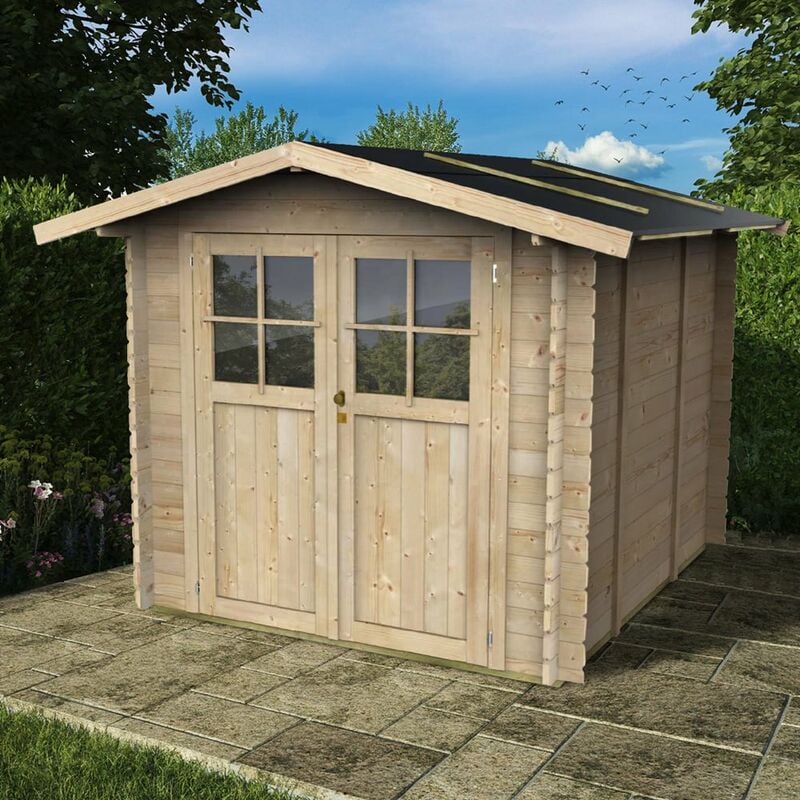 

Alce - Caseta de madera para herramientas de jardín Opera 215x249