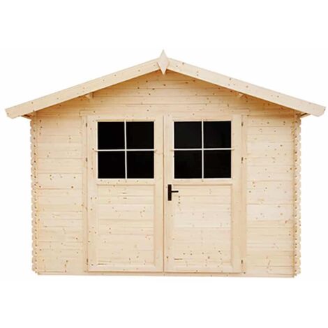 Caseta de Madera Petrov - 10 m² Ext. - KT12893 - GARDIUN