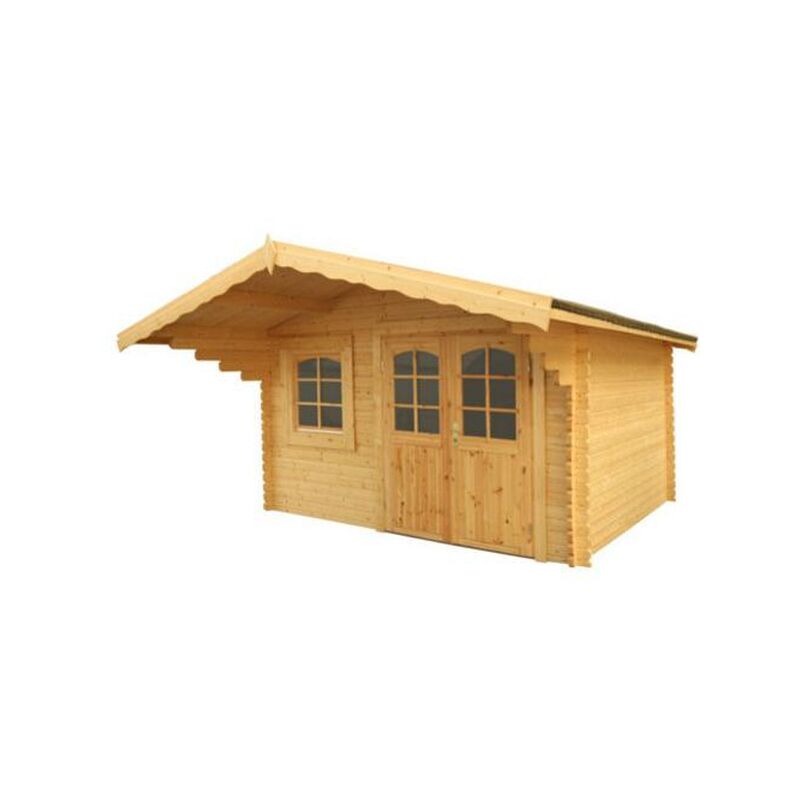 

Caseta de madera Sally 12,3 m2 44mm - Palmako