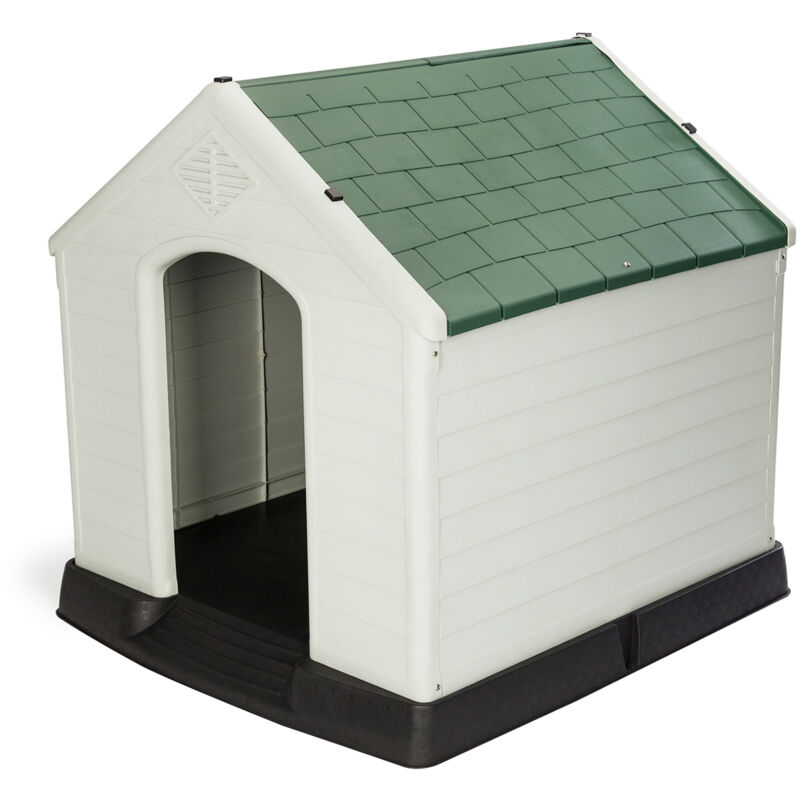 

Caseta de Perro Zeus Resina 73x66x69 cm Beige/Verde - KZT1001 - gardiun