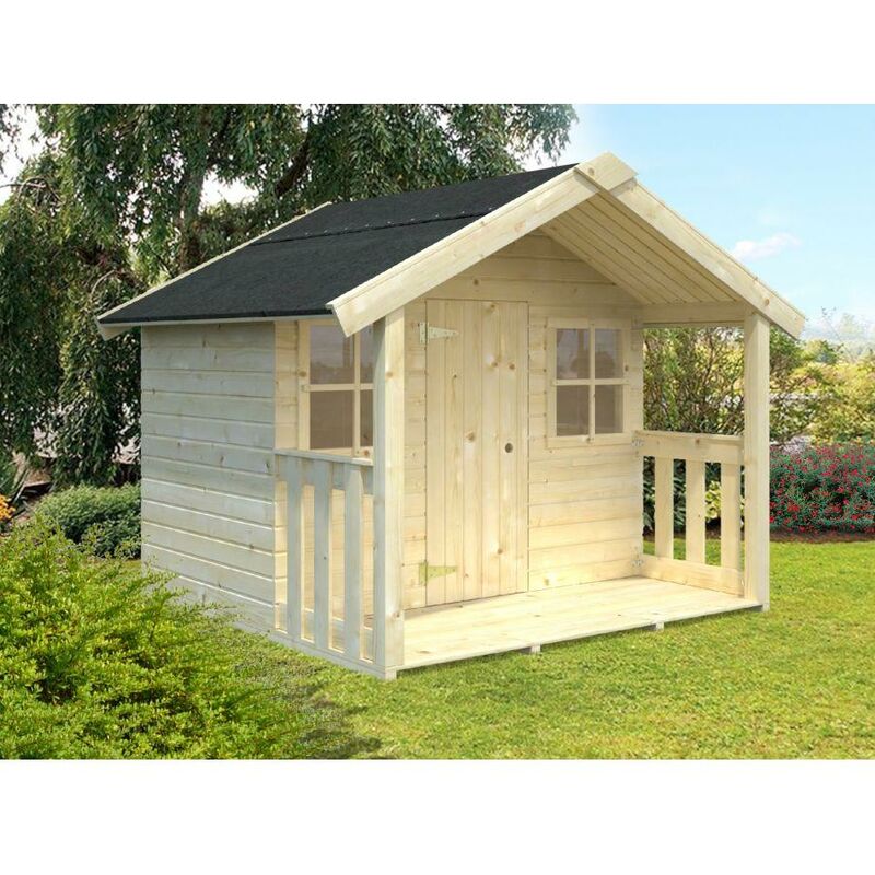 

Caseta infantil de madera Felix 1,9 m2