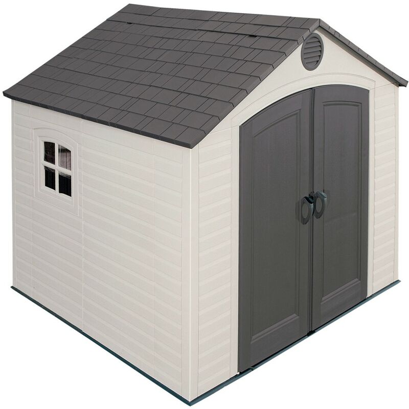 

Caseta jardín ultrarresistente con ventana LIFETIME uv100
