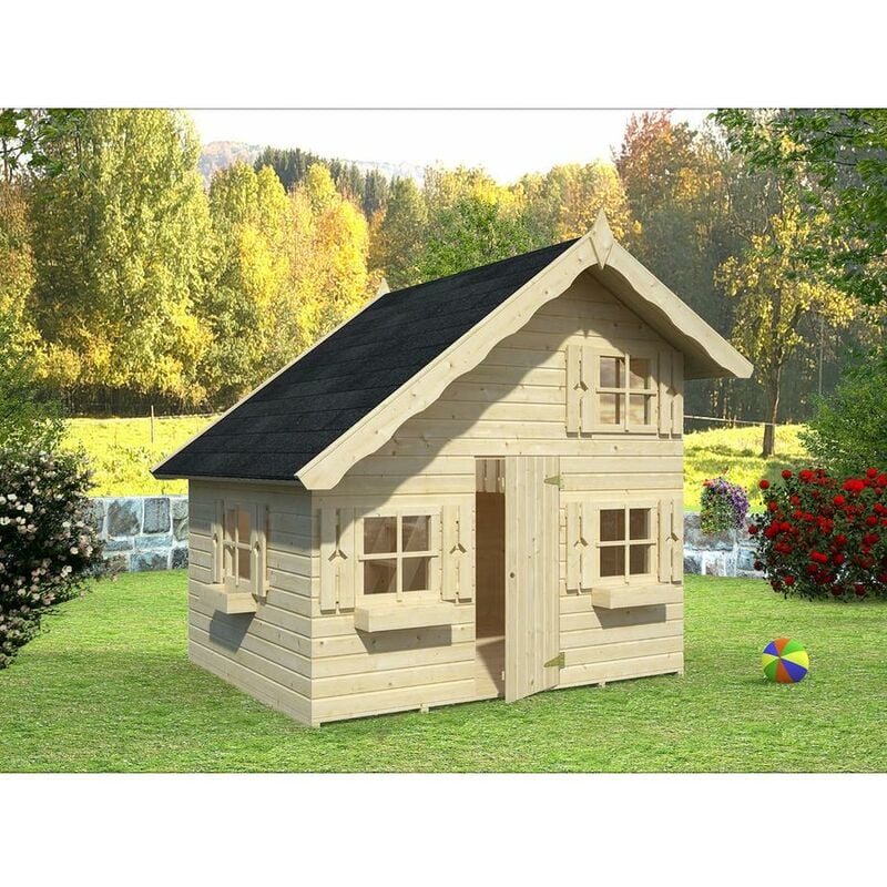 

Caseta infantil de Madera Tom 3,8 m2 - Palmako