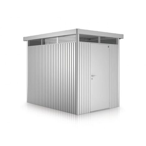 CASETA METALICA BIOHORT JARDIN HIGHLINE H6 COLOR GRIS CUARZO