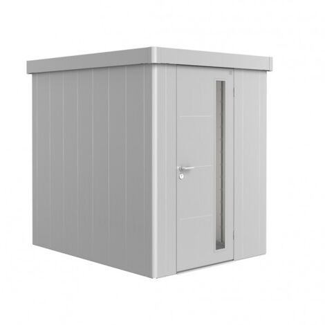 CASETA METALICA BIOHORT NEO 2A JARDIN COLOR GRIS OSCURO METALIZADO