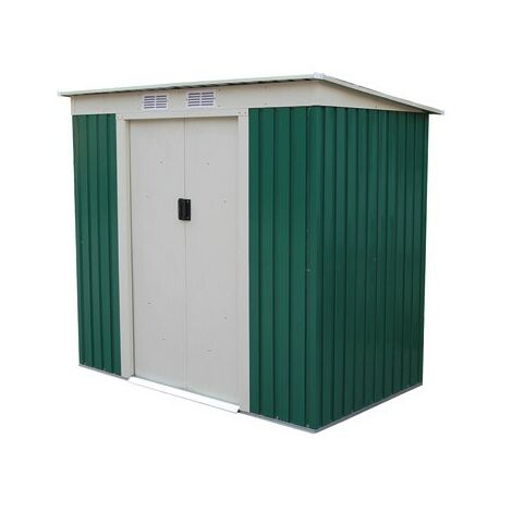 Caseta Metalica Buckingham Verde 2,43 M2.