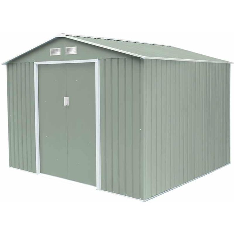 

Caseta Metálica Gardiun Devon 7,06 m² Verde 277x255x202 cm 0.25 mm Acero Galvanizado - KIS12950